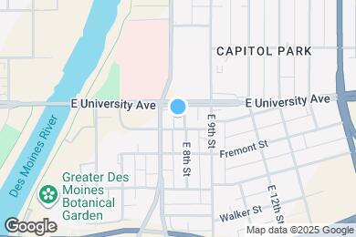 Map image of the property - 1136 E 8th St