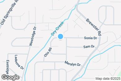 Map image of the property - 1621 Sonia Dr
