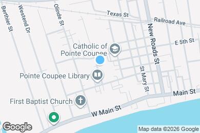 Map image of the property - 338 Claiborne St