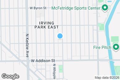 Map image of the property - 3708 N Sacramento Ave