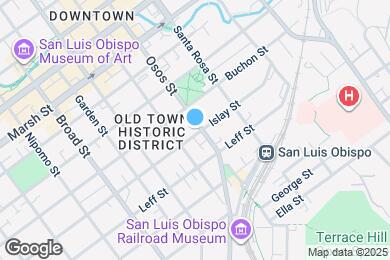 Map image of the property - 1541 Osos St