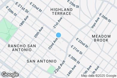 Map image of the property - 2207 E 21st St
