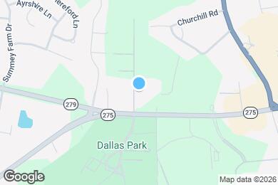 Map image of the property - River Rock at Dallas 55+ Active Adult Homes