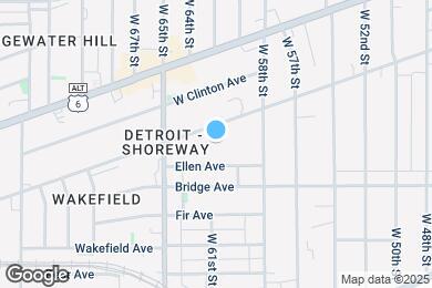 Map image of the property - 6201 Franklin Blvd