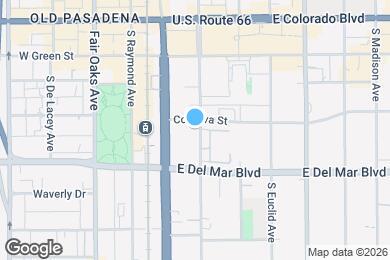 Map image of the property - 221 S Marengo Ave