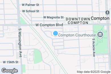 Map image of the property - 525 W Almond St