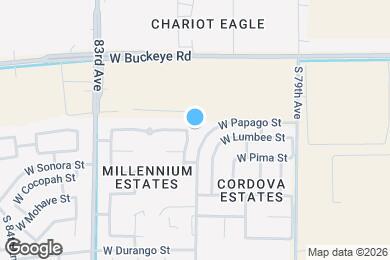 Map image of the property - 1505 S 81st Dr