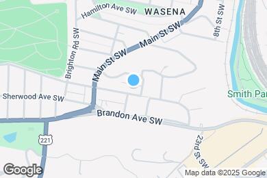 Map image of the property - 823 Windsor Ave SW