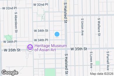Map image of the property - 832 W 34th Pl