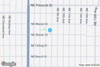 Map image of the property - 729 NE Shaver St