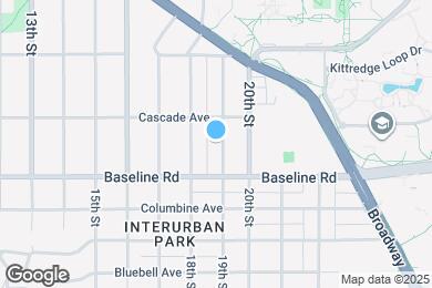 Map image of the property - 755 19th St