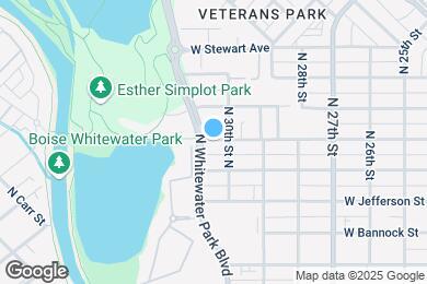 Map image of the property - 3013 W Pleasanton Ave