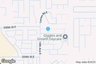 Map image of the property - 1419 201st St E