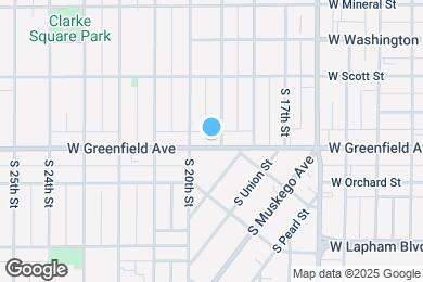 Map image of the property - 1908 W Greenfield Ave