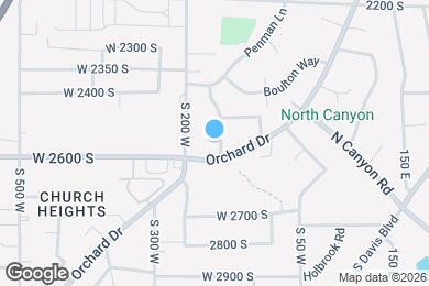 Map image of the property - 2566 S 150 W