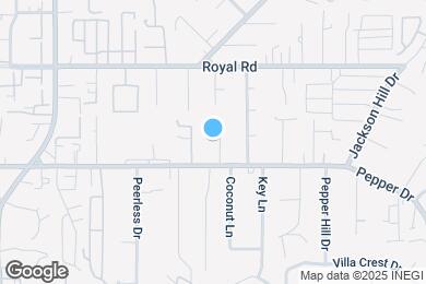 Map image of the property - 1822 Wight Way