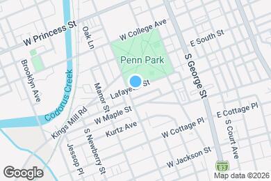 Map image of the property - 152 Lafayette St