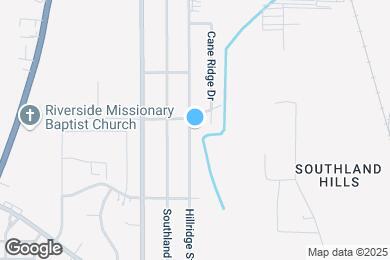 Map image of the property - 3614 Hillridge St