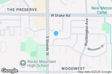 Map image of the property - 1012 Wagonwheel Dr