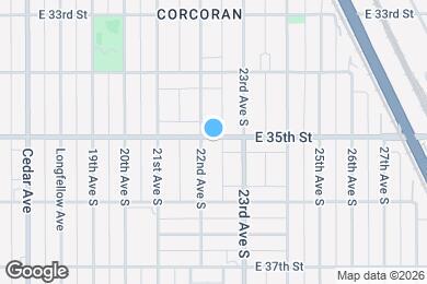 Map image of the property - 3501 22nd Ave S