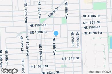 Map image of the property - 15701 NE 14th Ave