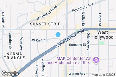 Map image of the property - 8535 N West Knoll Dr