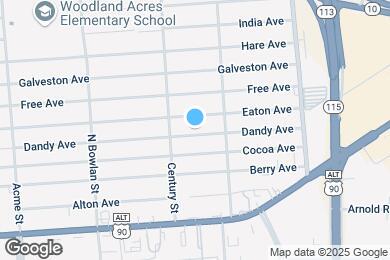 Map image of the property - 8749 Dandy Ave