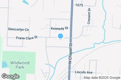 Map image of the property - 130 Frana Clara St