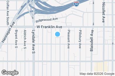 Map image of the property - 2108 Grand Ave S