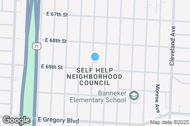Map image of the property - 6841 Walrond Ave