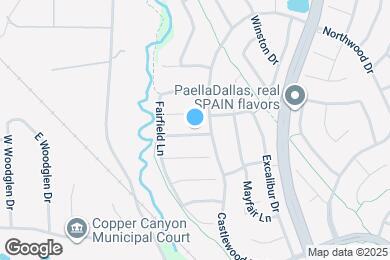 Map image of the property - 3404 Wimbledon Dr