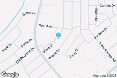 Map image of the property - 328 Blane Dr