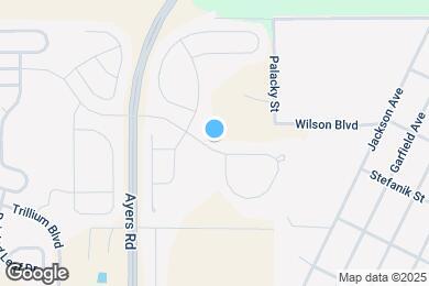 Map image of the property - 1729 Trillium Blvd