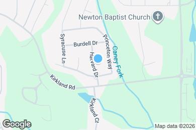 Map image of the property - 40 Harvard Dr