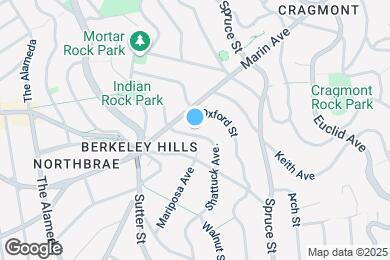 Map image of the property - 919 Shattuck Ave