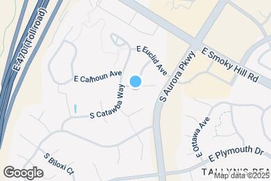 Map image of the property - 23926 E Calhoun Pl
