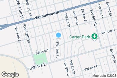 Map image of the property - 311 SW 10th St