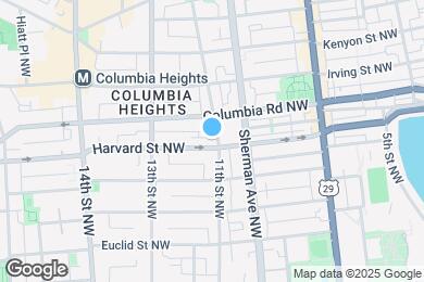 Map image of the property - 2904 11th St NW