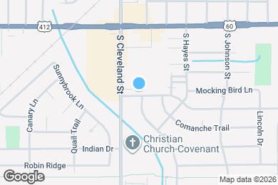 Map image of the property - 2314 Indian Dr