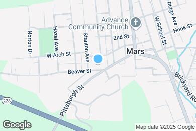 Map image of the property - 400 Beaver St