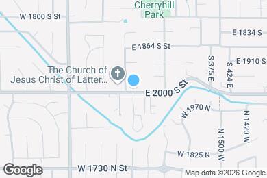 Map image of the property - 175 E 2000 S St