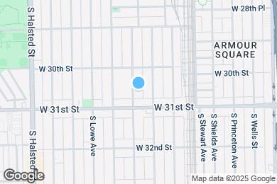 Map image of the property - 3037 S Parnell Ave