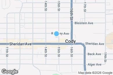 Map image of the property - 1015 15th St
