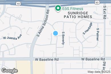 Map image of the property - 1834 S Emerson