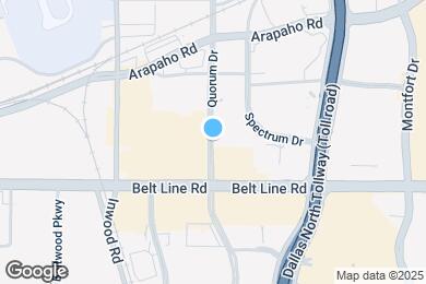 Map image of the property - 15250 Quorum Dr