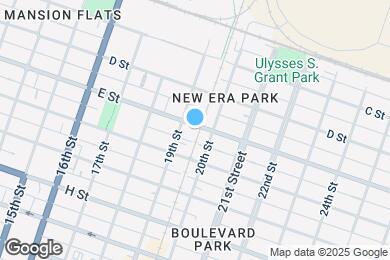 Map image of the property - 1912 E St