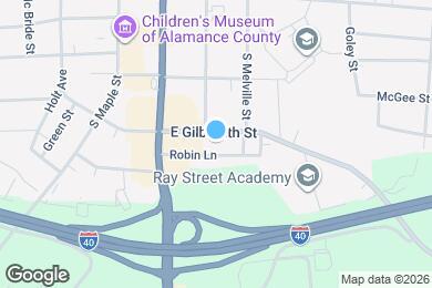 Map image of the property - 201 E Gilbreath St