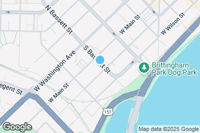 Map image of the property - 114 S Bassett St