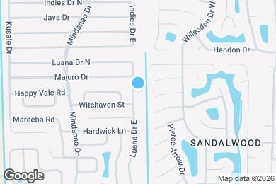 Map image of the property - 2091 Luana Dr E