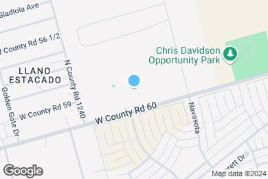 Map image of the property - Coronado on Briarwood